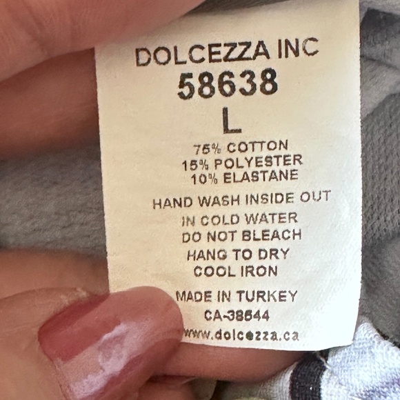 Simply Art by Dolcezza Single-Breasted Multicolor A-Line Women's L Jacket - Picture 4 of 10